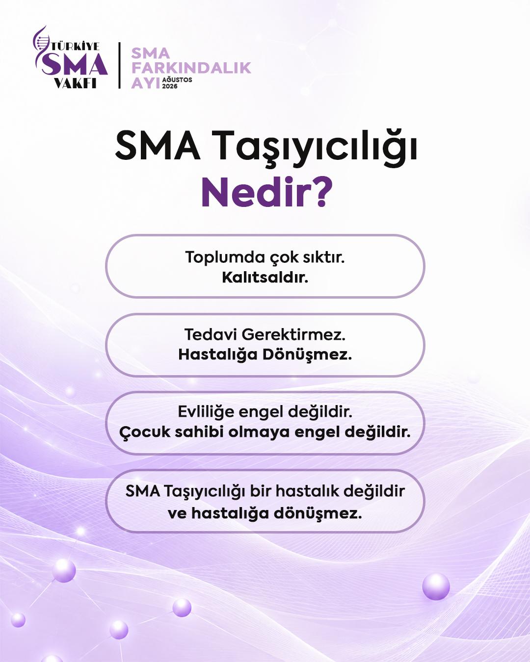 SMA TAŞIYICILIĞI NEDİR?