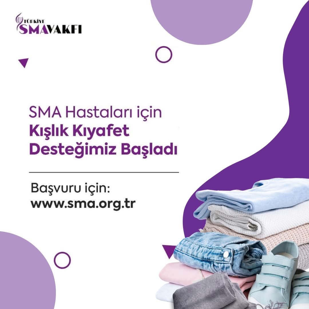 SMA Hastaları için Kışlık Kıyafet Desteğimiz Başladı!